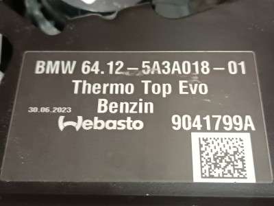 Б/у Обігрівач автономний (Webasto) BMW X7 G07