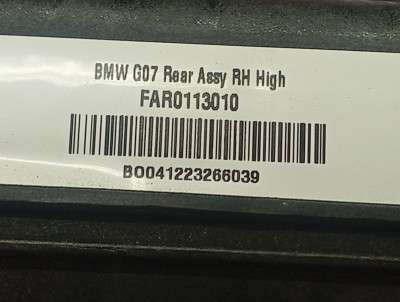 Б/у Пневмоподушка задня права BMW X7 G07