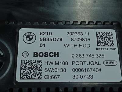 Б/у Панель приладова (щиток приладів) BMW X3 G01