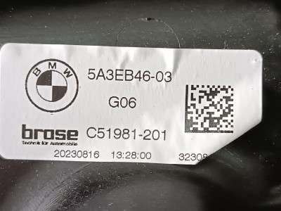 Б/у Склопідйомник електричний двері задньої правої BMW X6 G06