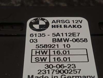 Б/у Блок керування шторки багажника BMW X5M F95