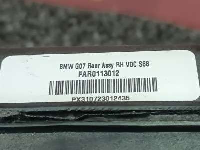 Б/у Пневмоподушка задня права BMW X7 G07