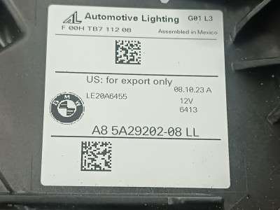 Б/у Фара передня права BMW X3 G01