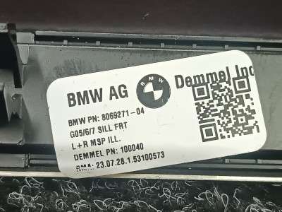 Б/у Накладка декоративна на поріг BMW X5 G05