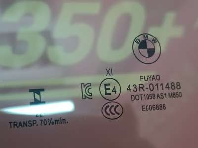 Б/у Скло бокових дверей передніх лівих BMW XM G09