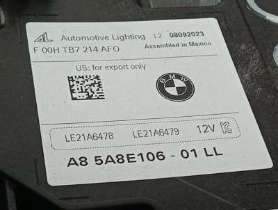 Б/у Фара передня права BMW X5 G05