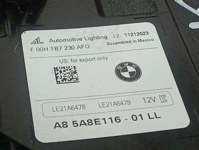 Б/у Фара передня права BMW X5 G05