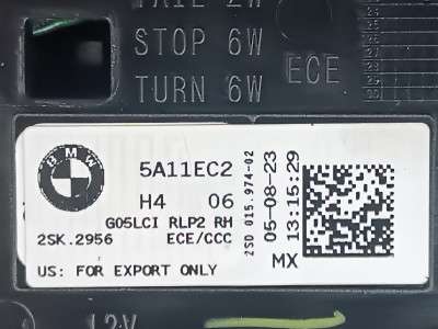 Б/у Задній ліхтар комплект BMW X5 G05