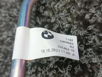 Б/у Патрубок турбіни BMW X7 G07