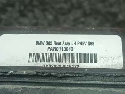 Б/у Пневмоподушка задня ліва BMW X5 G05