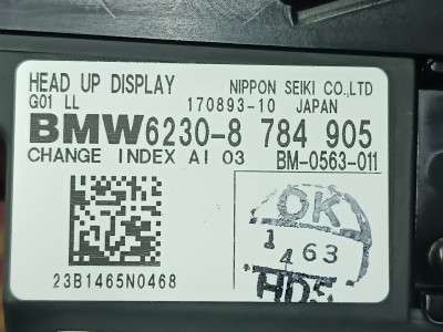 Б/у Проекція на лобове BMW X3 G01