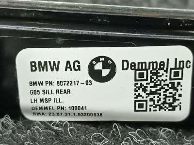Б/у Накладка декоративна на поріг задня ліва BMW X5 G05