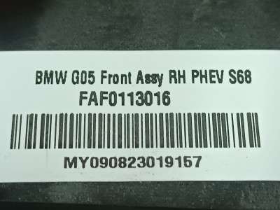 Б/у Пневмоподушка передня права BMW X5 G05