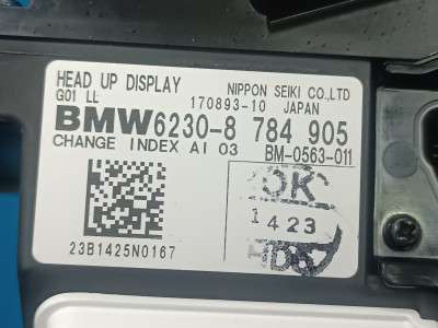 Б/у Проекція на лобове BMW X3 G01