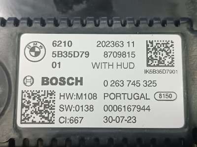 Б/у Панель приладова (щиток приладів) BMW X3 G01