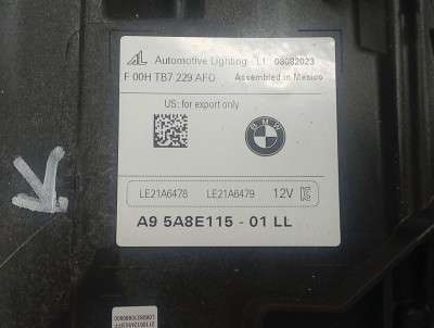 Б/у Фара передня ліва BMW X5 G05