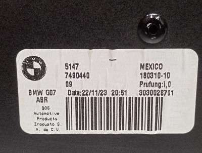 Б/у Шторка (полиця) багажника BMW X7 G07