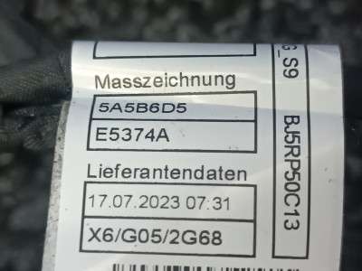 Б/в Проводка дверей задних BMW X5 G05