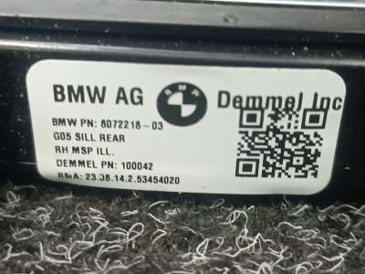 Б/в Накладка декоративная на порог правая BMW X5 G05