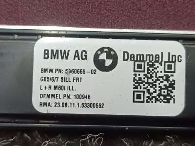 Б/у Накладка декоративна на поріг комплект BMW X7 G07