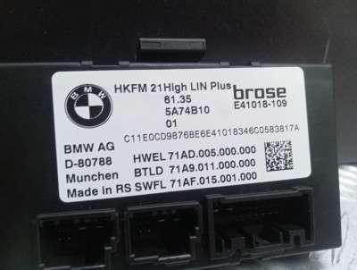 Б/в Блок управления крышки багажника BMW X5 G05