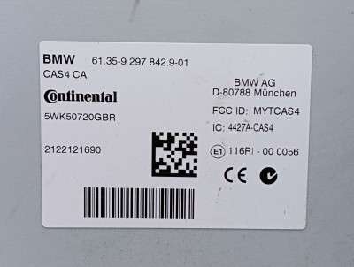 Б/у Іммобілайзер (блок іммобілайзера) BMW 5 F10