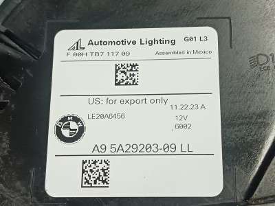 Б/у Фара передня ліва BMW X4 G02