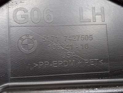 Б/в Подкрылок (защита крыла) передний левый BMW X6 G06