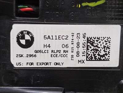 Б/в Фонарь задний правый BMW X5 G05