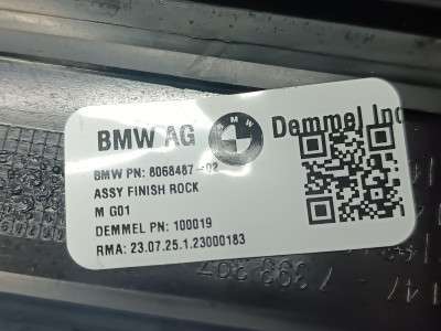 Б/у Накладка декоративна на поріг передня права BMW X4 G02
