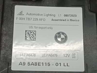 Б/у Фара передня ліва BMW X5 G05