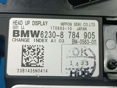 Б/в Проекция на лобовое BMW X3 G01