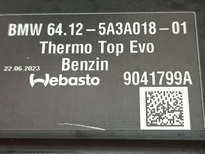 Б/у Обігрівач автономний (Webasto) BMW X7 G07