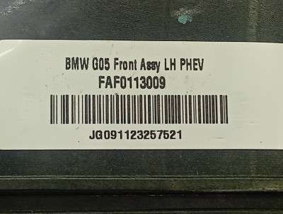 Б/в Пневмоподушка передняя левая BMW X5 G05