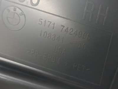 Б/у Підкрилок (захист крила) передній передня частина правий BMW X5 G05 - 2