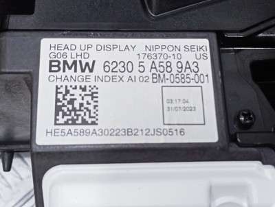 Б/у Проекція на лобове BMW X6 G06