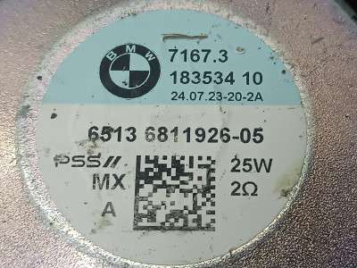 Б/в Сабвуфер BMW X3 G01