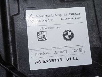 Б/у Фара передня права BMW X5 G05
