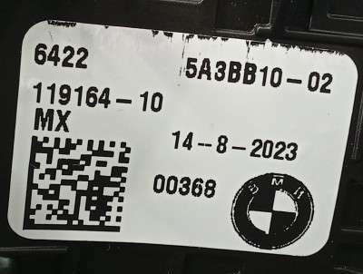 Б/у Дефлектор обдування салону лівий BMW X3 G01