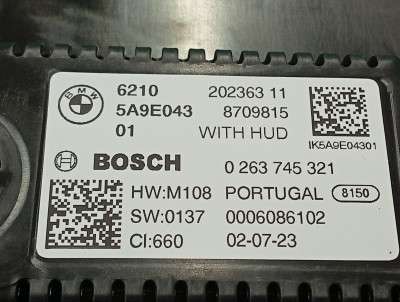 Б/у Панель приладова (щиток приладів) BMW X4 G02