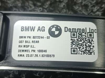 Б/у Накладка декоративна на поріг права BMW X7 G07