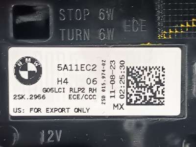 Б/в Задний фонарь комплект BMW X5 G05