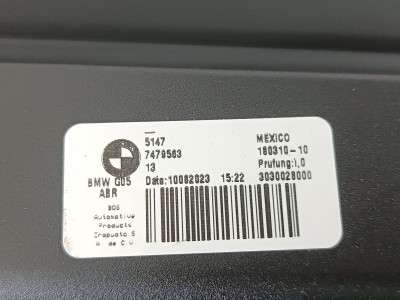 Б/в Шторка (полка) багажника BMW X5 G05