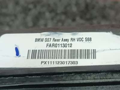 Б/у Пневмоподушка задня права BMW X7 G07