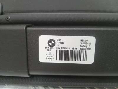 Б/в Шторка (полка) багажника BMW X5 G05