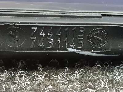 Б/у Скло кватирки двері задньої лівої BMW X7 G07