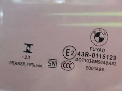 Б/у Скло бокових дверей задніх правих BMW X5M F95