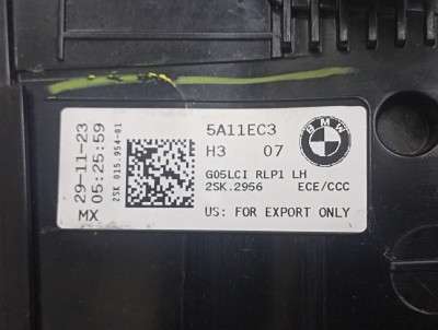 Б/у Ліхтар задній лівий BMW X5 G05 - 4
