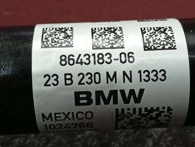 Б/у Піввісь передня ліва (привідний вал шрус) BMW X3 G01