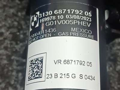 Б/у Стійка амортизатора переднього правого BMW X3 G01